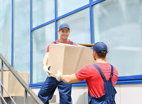 Efficient unpacking service setting up a new space in Sutton