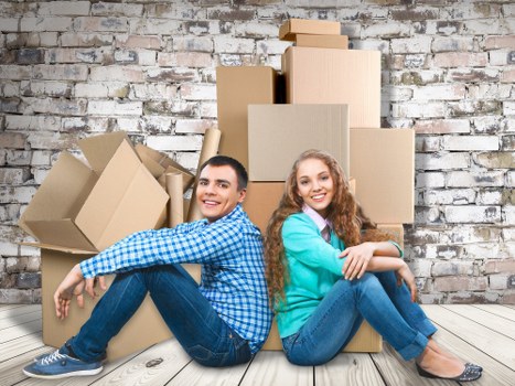 Eco-friendly moving supplies and sustainable practices symbolizing a green move in Sutton