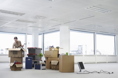 Efficient moving truck loading and unloading in Sutton
