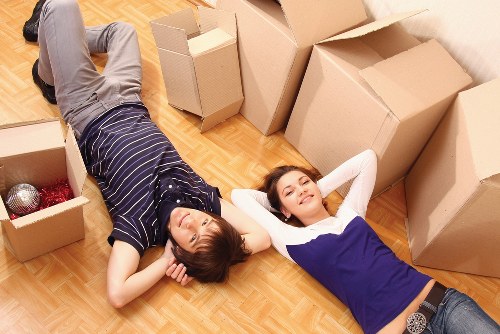 Professional removal truck service in action in Sutton