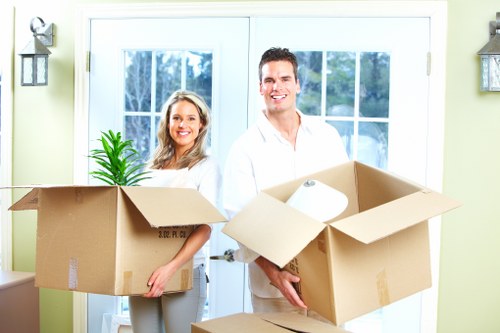 Professional moving truck in Sutton with modern equipment